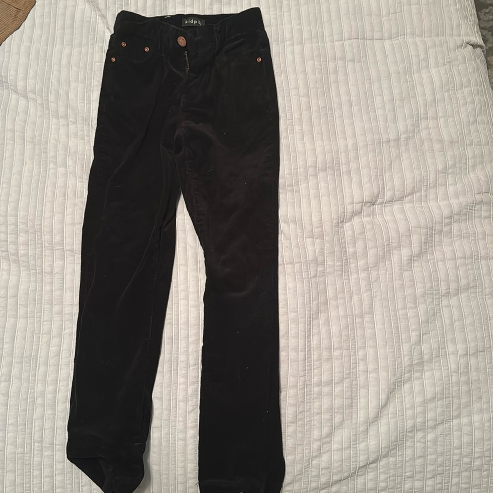 Boys black corduroy jeans